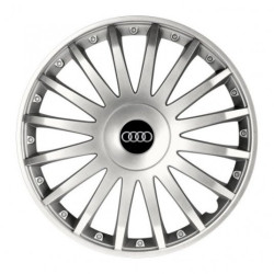 Капаци за Audi 15 CRYSTAL silver