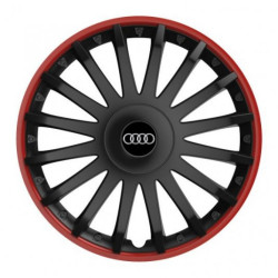 Капаци за Audi 15 CRYSTAL RO черен