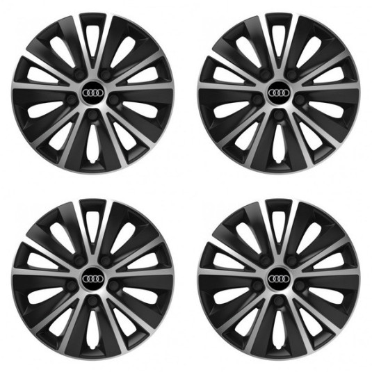 Тасове pre Audi 16 RAPIDE silver and black
