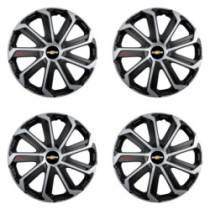 Капачки за Chevrolet 14 Evo black&silver