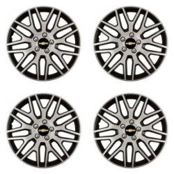 Капачки за Chevrolet 15 Dakar NC silver and black