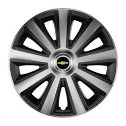 Капачки за Chevrolet 16 Aviator carbon silver&black