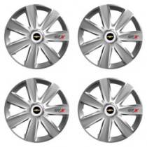 Ковпачки за Chevrolet 16 GTX CARBON silver