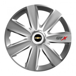 Ковпачки за Chevrolet 16 GTX CARBON silver