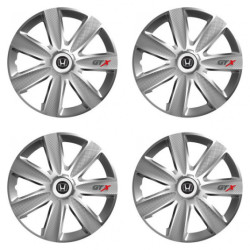 Капаци на колела за Honda 14 GTX CARBON silver
