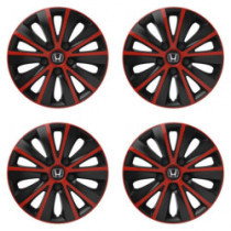 Декоративни капачки за Honda 14 RAPIDE red and black