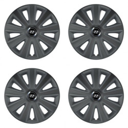 Капачки за Hyundai 15 Aviator carbon графит