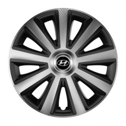 Капаци за Hyundai 16 Aviator carbon silver&black