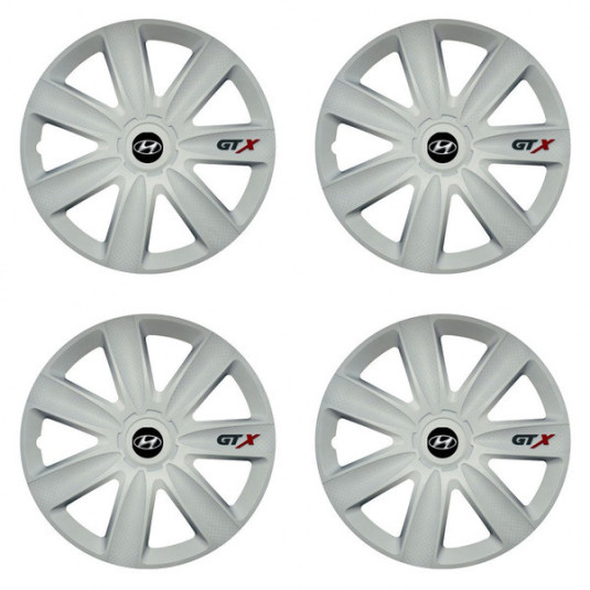 Тасове за Hyundai 17 GTX carbon white