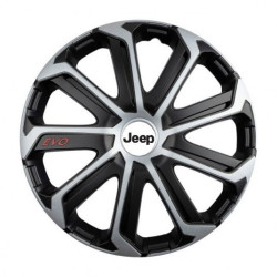 Капаци за Jeep 15 Evo black&silver