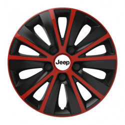 Капачки за Jeep 15 RAPIDE red and black