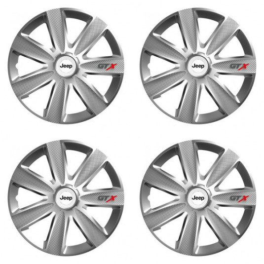 Тасове за Jeep 16 GTX CARBON silver