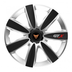 Капачки за Cupra 14 GTX CARBON silver/black