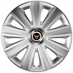 Капачки за Cupra 15 Aviator carbon silver