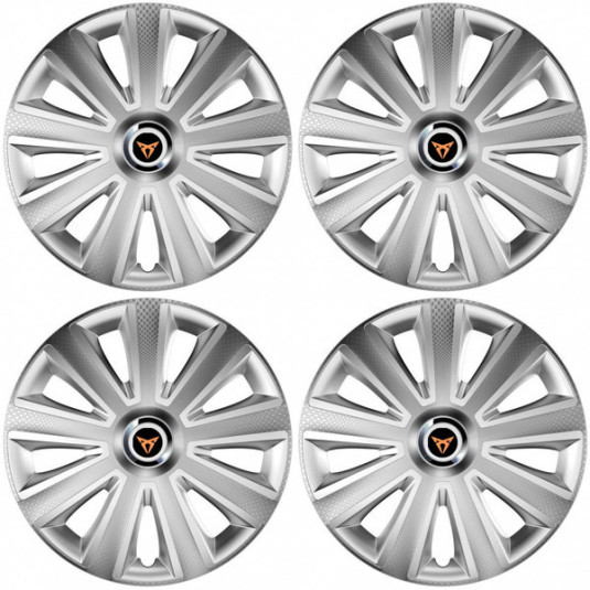 Халки за Cupra 16 Aviator carbon RC 16 silver