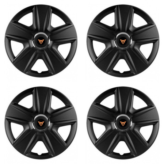 Капачки за Cupra 16 ESPRIT RC BLACK