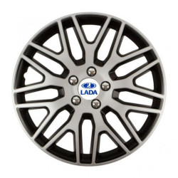 Капачки за Lada 14 Dakar NC silver and black