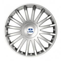 Капачки за Lada 15 CRYSTAL silver