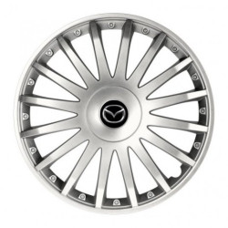 Капачки за Mazda 15 CRYSTAL silver