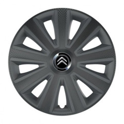 Капаци за колела Citroen 14 Aviator carbon RC графит