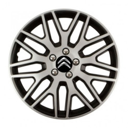 Капачки за Citroen 14 Dakar NC silver and black