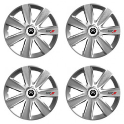 Капачки за Citroen 14 GTX CARBON silver