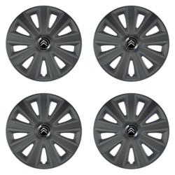 Капачки за Citroen 16 Aviator carbon RC16 графит