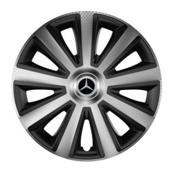Капаци за Mercedes 14 Aviator carbon silver&black