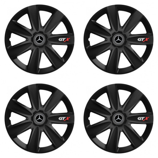 Тасове за Mercedes 15 GTX CARBON black