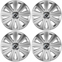 Капаци за Mercedes 16 Aviator carbon RC 16 silver