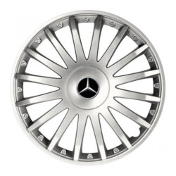 Капачки за Mercedes 16 CRYSTAL silver