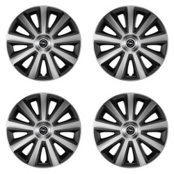 Капаци за Opel 14 Aviator carbon silver&black