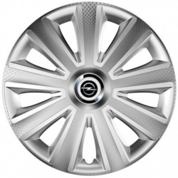 Капаци за Opel 14 Aviator carbon RC silver