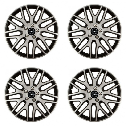 Капачки за Opel 14 Dakar NC silver and black