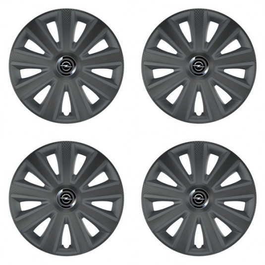 Капачки за Opel 16 Aviator carbon RC16 графит