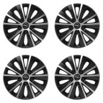 Капачки за Opel 16 RAPIDE silver and black