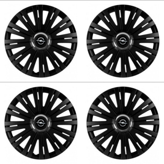 Капаци за Opel 16 ACTIVE RC BLACK