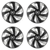 Капаци за Seat 14 Vector RC black and silver