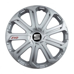 Капачки за Seat 15 Evo silver