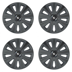 Ободни капаци за Seat 16 Aviator carbon RC16 графит