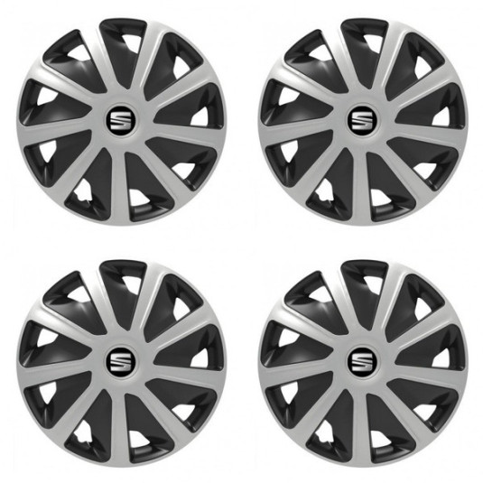 Капаци за Seat за фургони 16 Craft silver and black