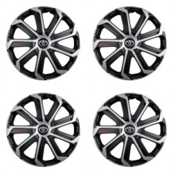 Капачки за Toyota 14 Evo black&silver