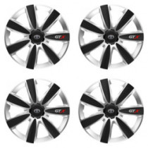 Капачки за Toyota 14 GTX CARBON silver/black