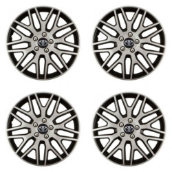 Капачки за Toyota 16 Dakar NC silver and black