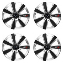Капачки за Sangyong 14 GTX CARBON silver/black