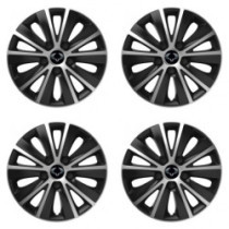 Капачки за Sangyong 15 RAPIDE silver and black