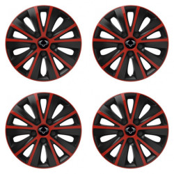 Калпаци за Sangyong 16 RAPIDE red and black