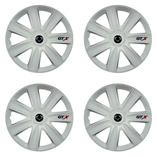 Капачки за Sangyong 17 GTX carbon white