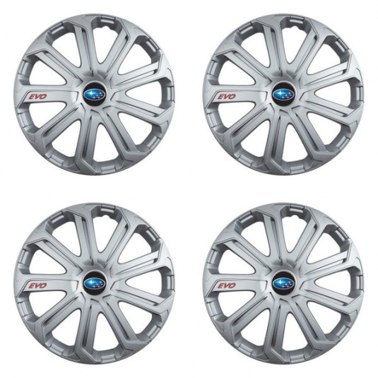 Тасове за Subaru 14 Evo silver