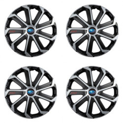 Капаци за Subaru 14 Evo black&silver